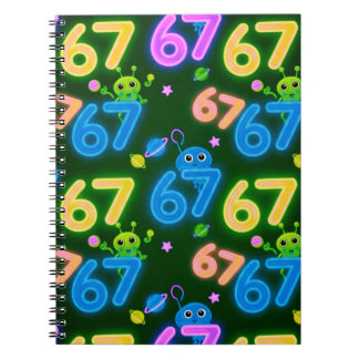 Cuaderno de fotos en espiral 67 con alienígenas