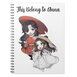 Cuaderno de Fotos en Espiral Chibi Tianguan Cifu