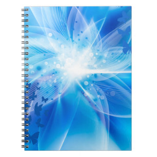 Cuaderno de Fotos en espiral con acuarela rosa (80