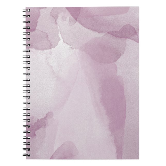 Cuaderno de Fotos en Espiral con Acuarela Rosa (80 (Frente)