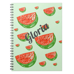 Cuaderno de Fotos en Espiral con Nombre Personaliz