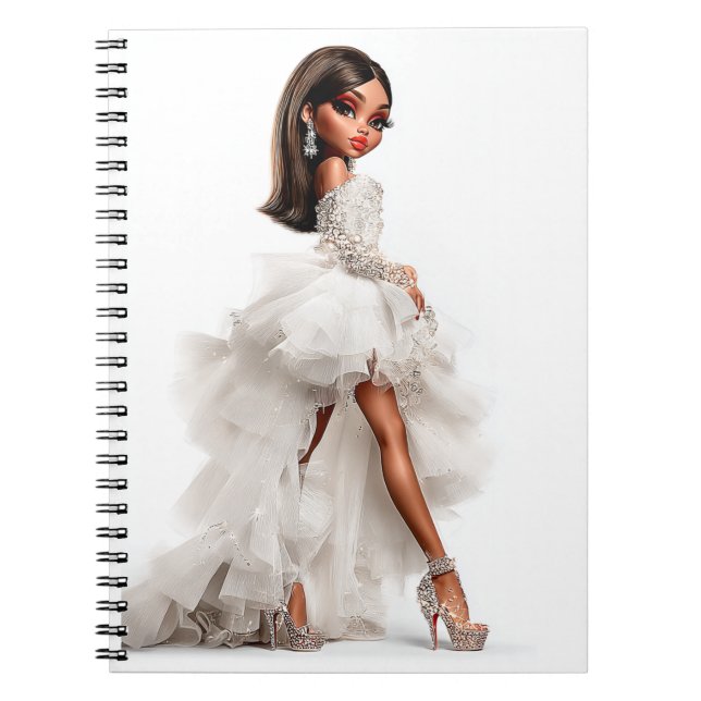 Cuaderno de fotos en espiral Couture Cloud (Frente)