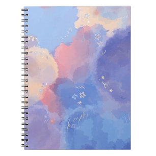 Cuaderno de Fotos en espiral de Acuarela Rosa (80