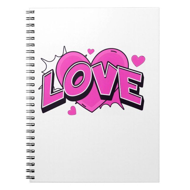 Cuaderno de Fotos en Espiral de AMOR (Frente)