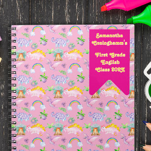 Cuaderno de Fotos en Espiral de Dinosaurios Adorab