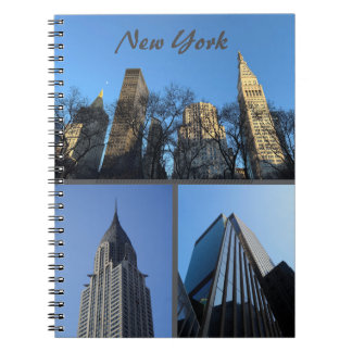 Cuaderno de Fotos en Espiral de Edificios de NYC