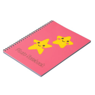 Cuaderno de Fotos en Espiral de Estrellas Sonrient