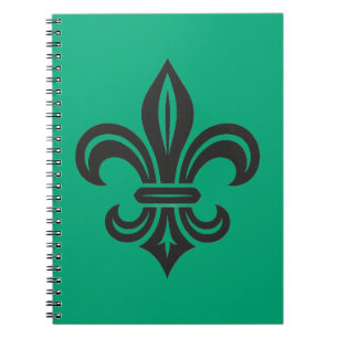 Cuaderno de Fotos en Espiral de "Fleur-de-lis Esti