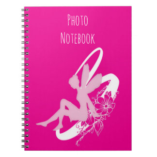 Cuaderno de Fotos en Espiral de Flor de Hada
