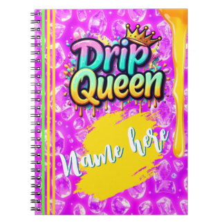Cuaderno de Fotos en espiral de la Reina del Goteo