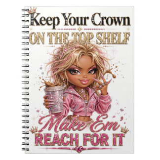 Cuaderno de Fotos en Espiral de la Reina Rosa Sass