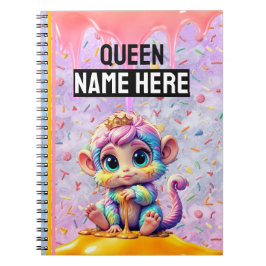 Cuaderno de Fotos en Espiral de la Reina Sugarfluf