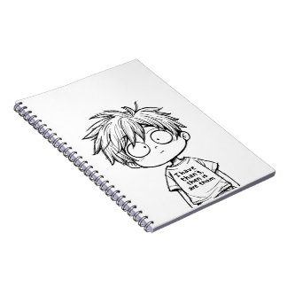 Cuaderno de Fotos en Espiral de Niño Anime Chibi D