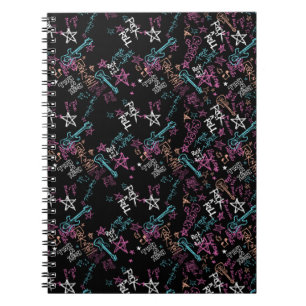 Cuaderno de Fotos en Espiral de Rock and Roll