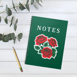 Cuaderno de Fotos en Espiral de Rosa