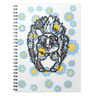 Cuaderno de Fotos en Espiral de Zorrillo Adorable 
