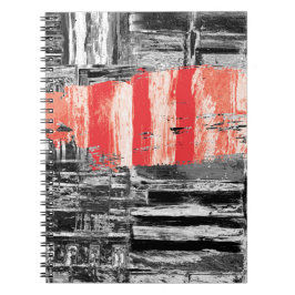 Cuaderno de Fotos en Espiral – Diseño Abstracto Pu