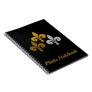 Cuaderno de fotos en espiral Fleur de Lys