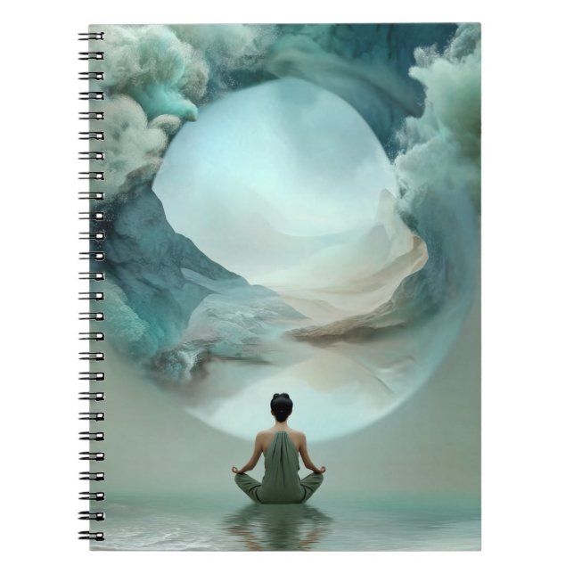 Cuaderno de Fotos en Espiral Meditación Mística Ze (Frente)
