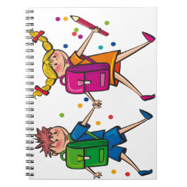 Cuaderno de fotos en espiral para niños netbooks