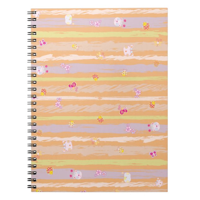 Cuaderno de Fotos en Espiral – Paste de Bebé Feliz (Frente)