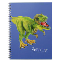 Cuaderno de Fotos en Espiral Personalizado de Dino