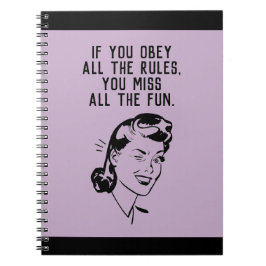 Cuaderno de Fotos en Espiral Rompe Reglas Retro