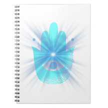Cuaderno de Fotos en Spiral con Símbolo de Mano y