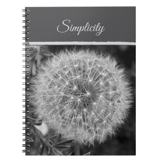 Cuaderno de Fotos Espiral Puff Simplicity (Frente)