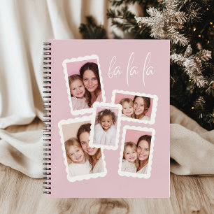 Cuaderno de Fotos Múltiples “Fa La La” Rosa Modern