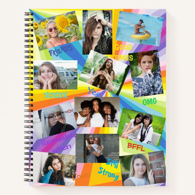 Cuaderno de fotos psicodélico  HAMbWG (Anverso)