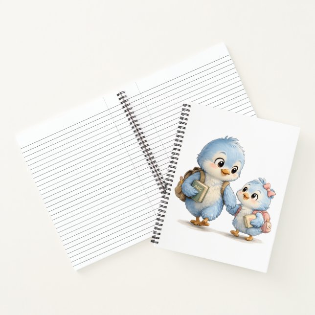Cuaderno de Fotos Recuerdos de Pájaro Azul (Interior)