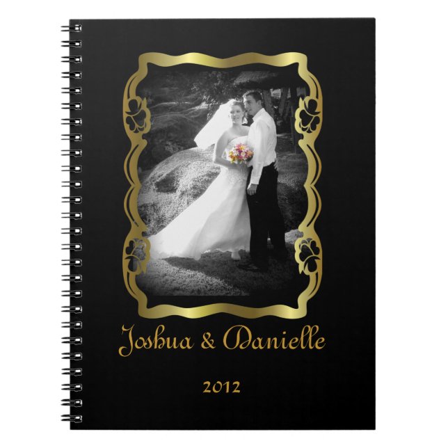 Cuaderno de Fotos Regalo de Boda (Frente)