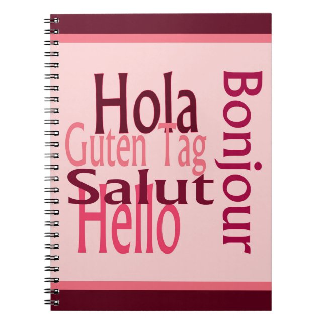 Cuaderno de Fotos Spiral Greetings (Frente)