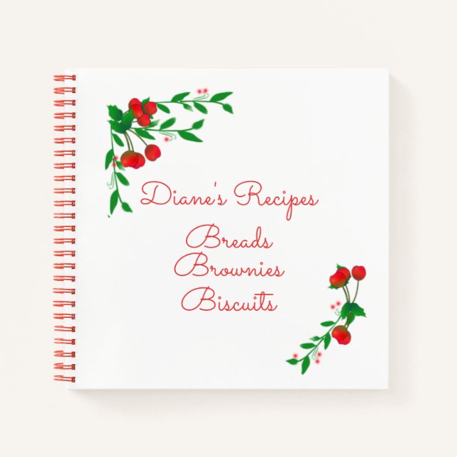 Cuaderno de fragmentos de cerezas dulces (Anverso)