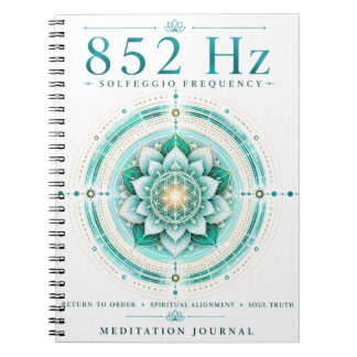 Cuaderno de frecuencia Solfeggio 852 Hz – Al espir