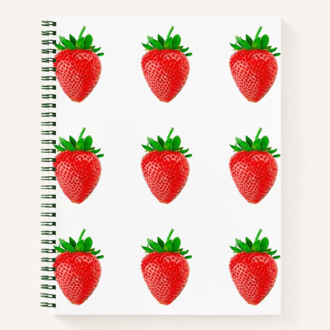 Cuaderno de fresas (Anverso)
