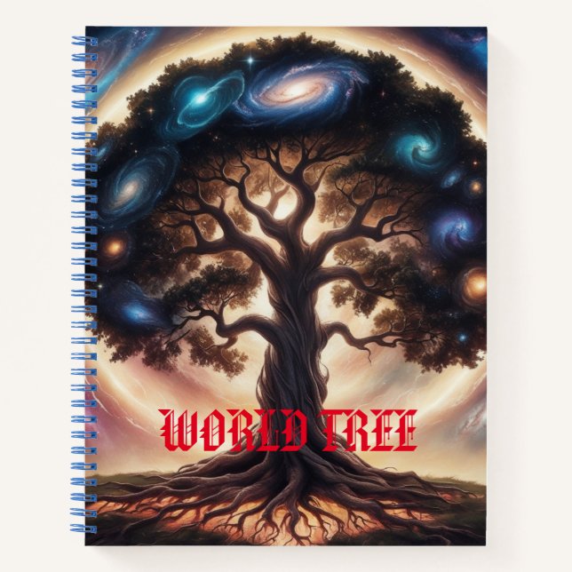 Cuaderno de galaxia espiral (Anverso)