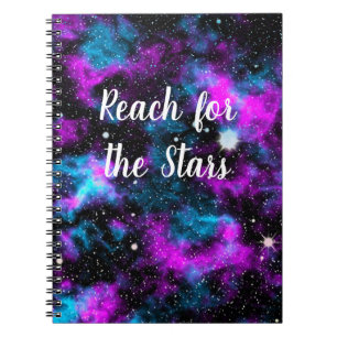 Cuaderno de Galaxy de alcance para las estrellas