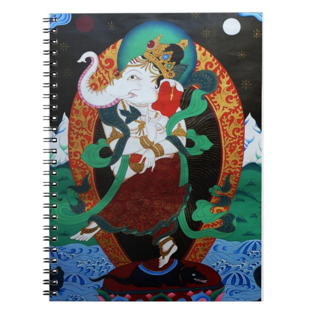 Cuaderno de Ganesh del baile (Frente)