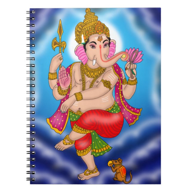Cuaderno de Ganesha Bailando (Frente)