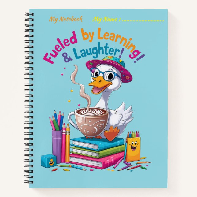 Cuaderno de Ganso "El Aprendizaje Despega" - De Vu (Anverso)