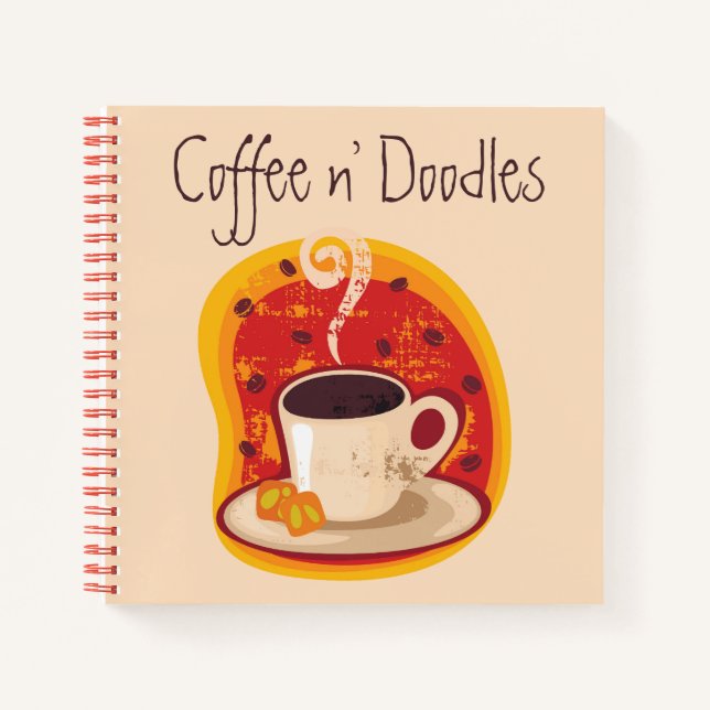 Cuaderno de garabatos de café (Anverso)