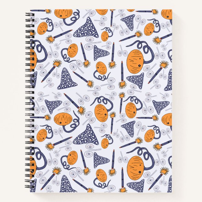 Cuaderno de garabatos de Halloween adorable – Cala (Anverso)