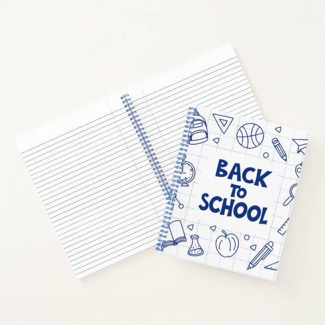 Cuaderno de Garabatos de Regreso a la Escuela (Interior)