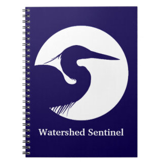 Cuaderno de garza azul