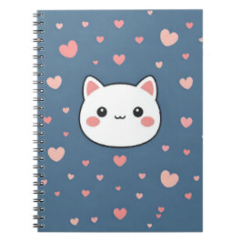 Cuaderno de gato adorable