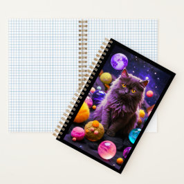 Cuaderno de gato adorable – Diario divertido para