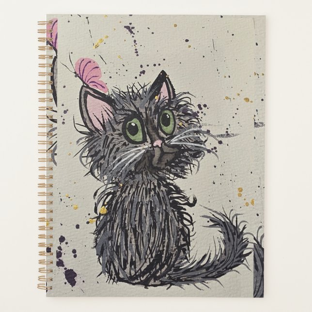 Cuaderno de gato espantoso (Anverso)