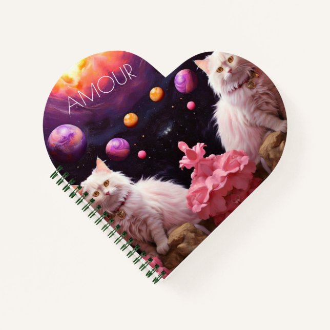 Cuaderno de gato para amantes de los gatos  (Anverso)